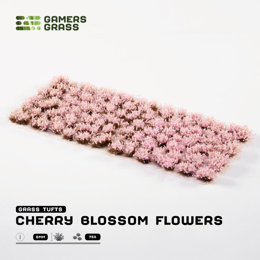 Gamers Grass Cherry Blossom Flowers