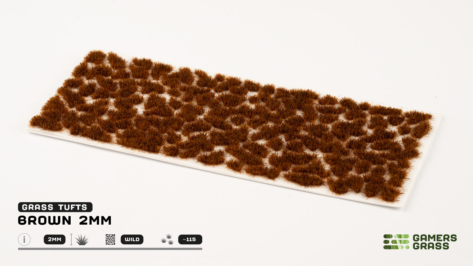 Gamers Grass Brown 2mm Tuft