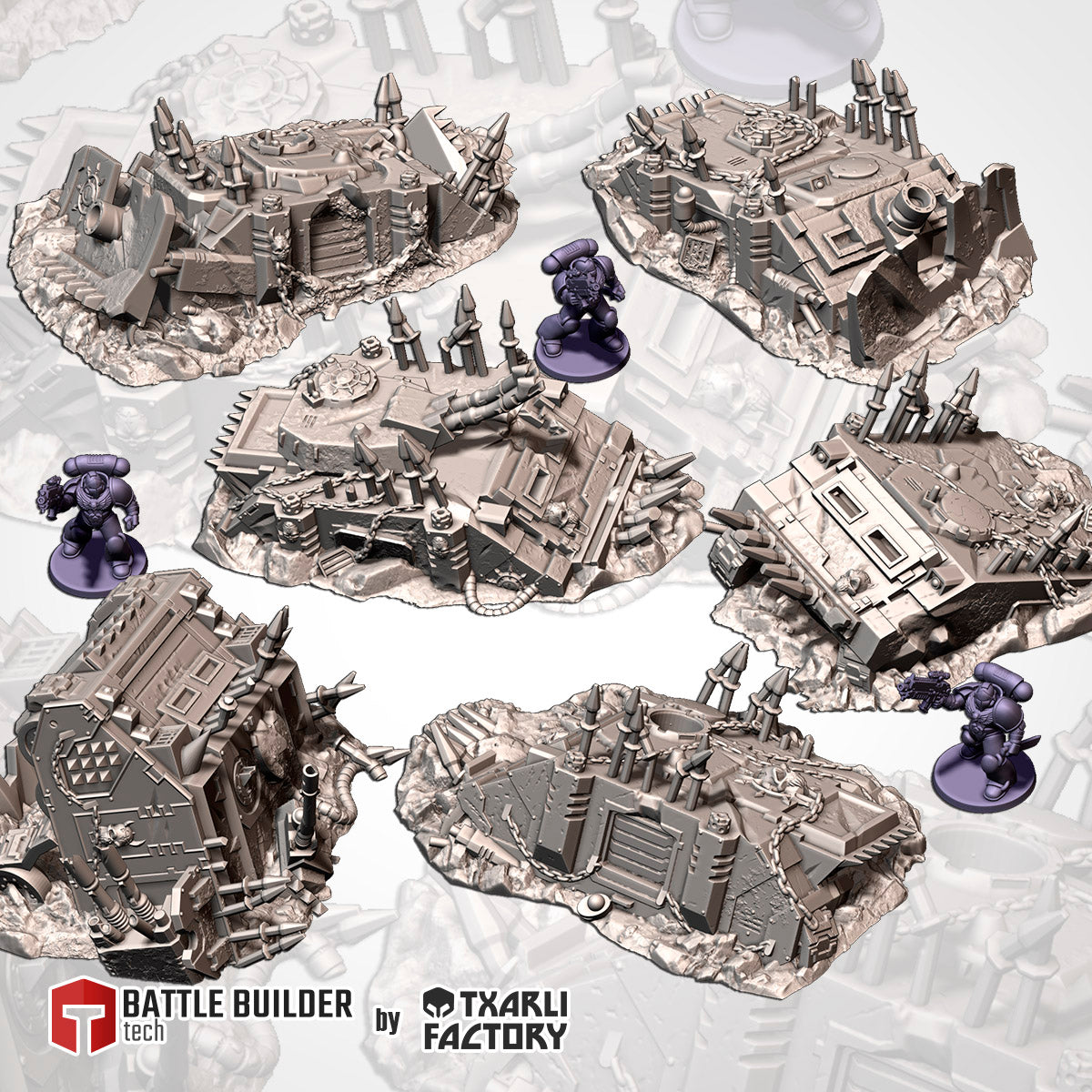 Txarli Factory - Infernal Tank Destroyed