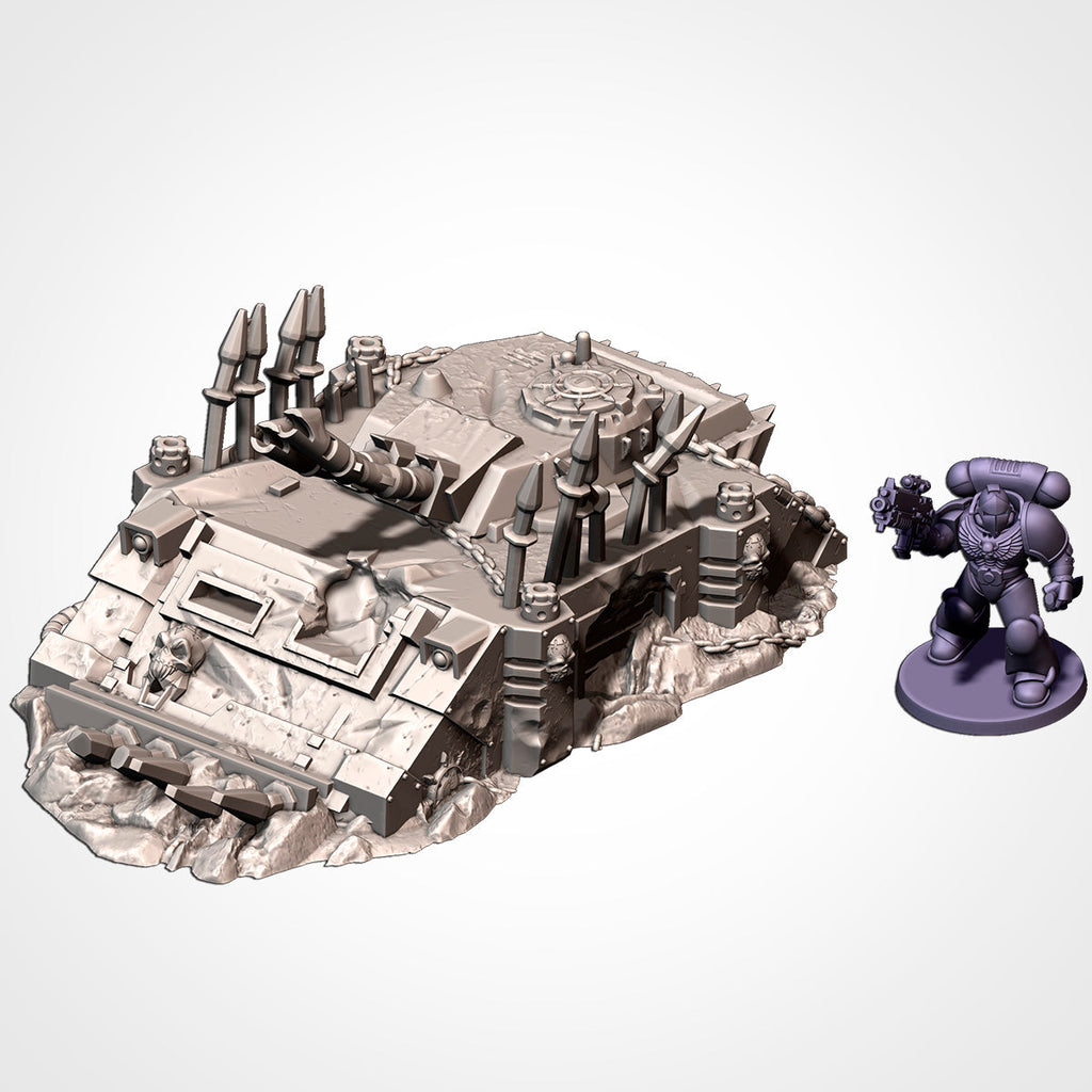 Txarli Factory - Infernal Tank Destroyed