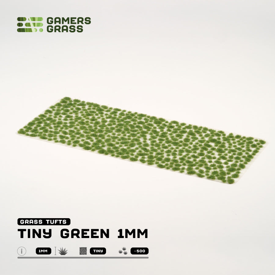 Gamers Grass Tiny Tufts - Green 1mm