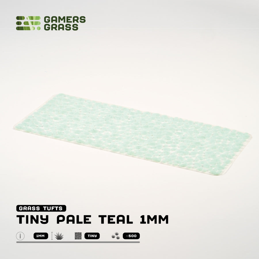 Gamers Grass Tiny Tufts - Pale Teal 1mm