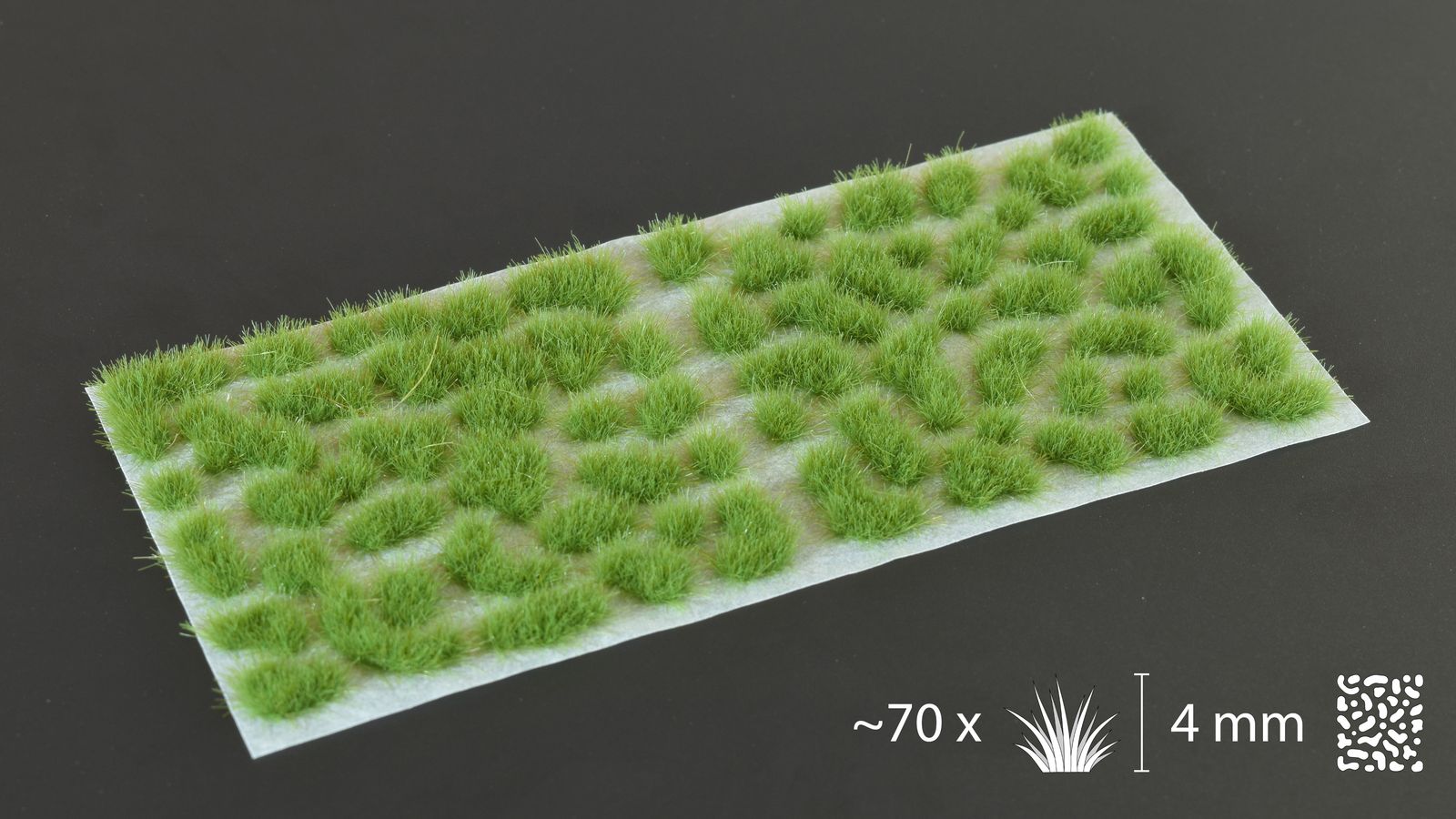 Gamers Grass Green 4mm Tuft - Wild
