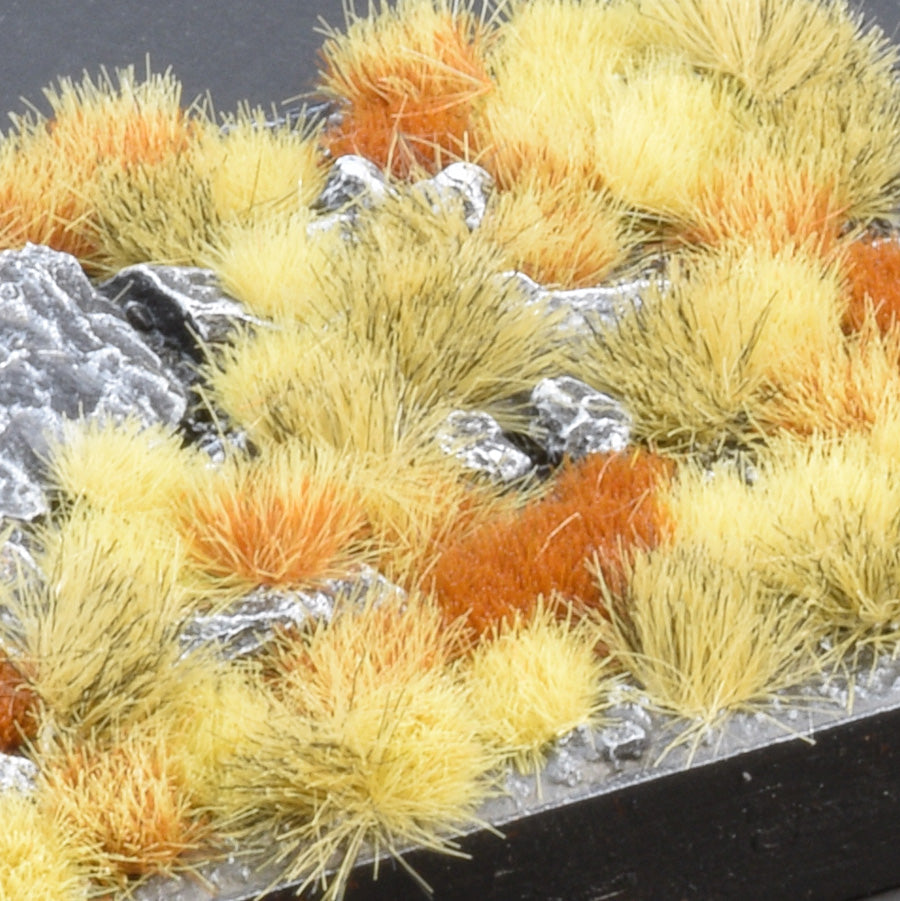 Gamers Grass Dry Steppe Tuft Set - Wild