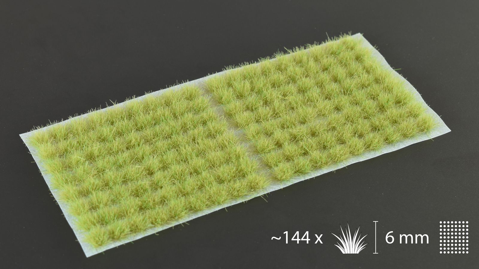 Gamers Grass Mixed Green 6mm Tuft - Wild
