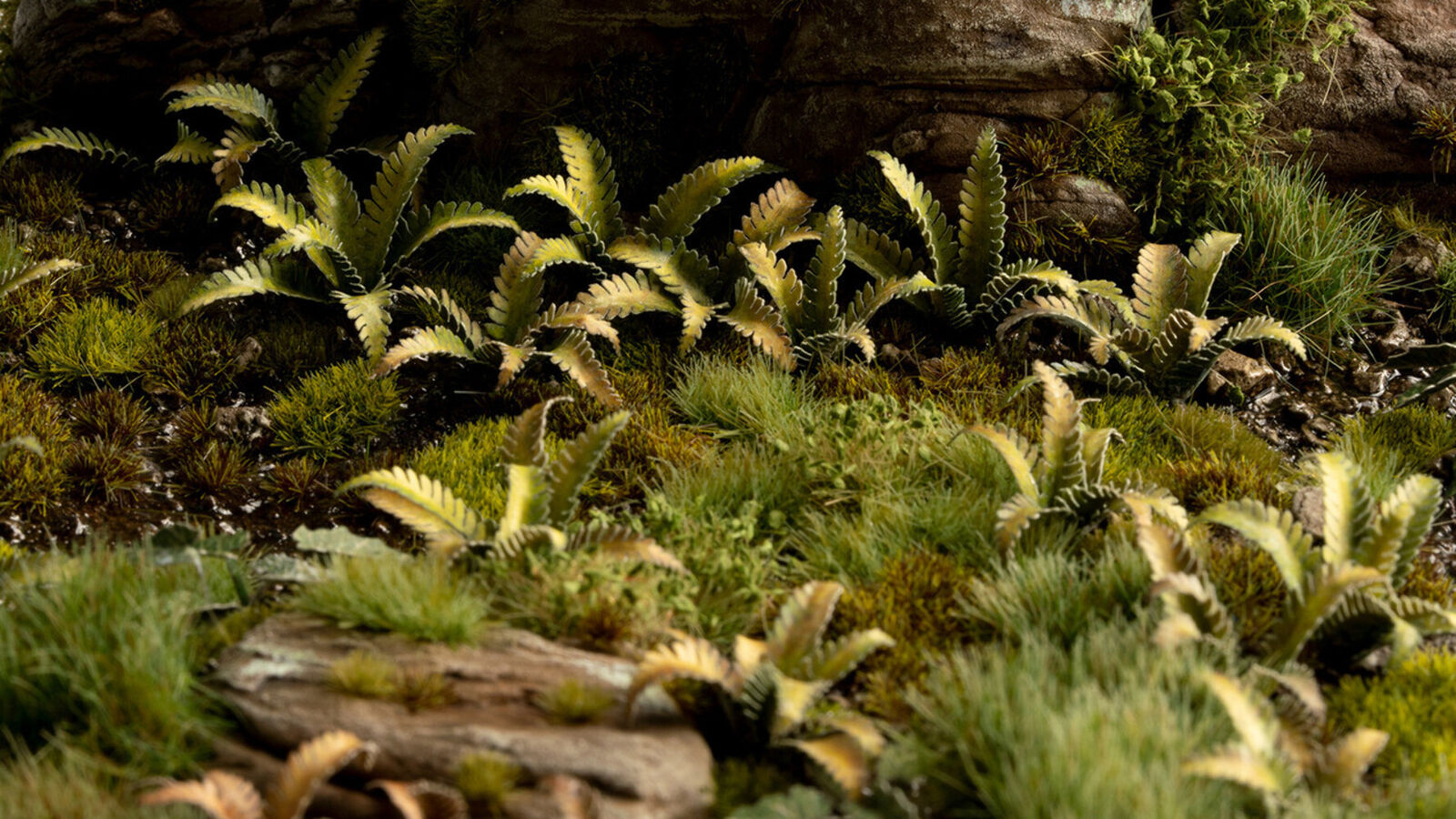 Gamers Grass Static Tuft Laser Plants - Deer Fern