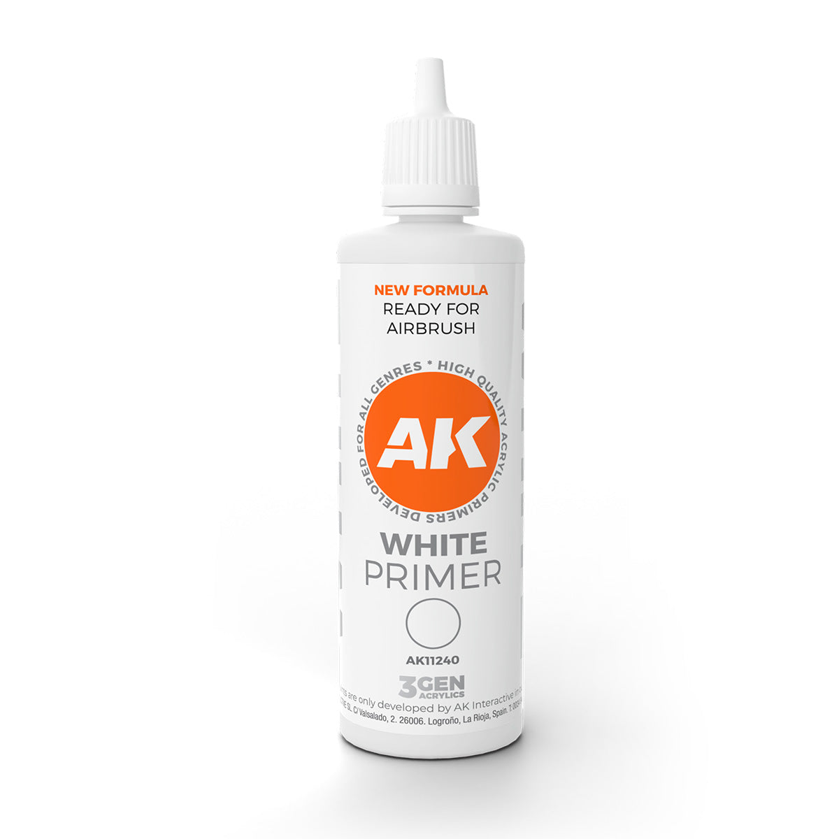 AK Interactive 3G White Primer 100ml