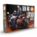 AK Interactive 3G Skin and Leather Colors Set