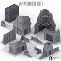 11th Edition Foldable terrain - Armored Set