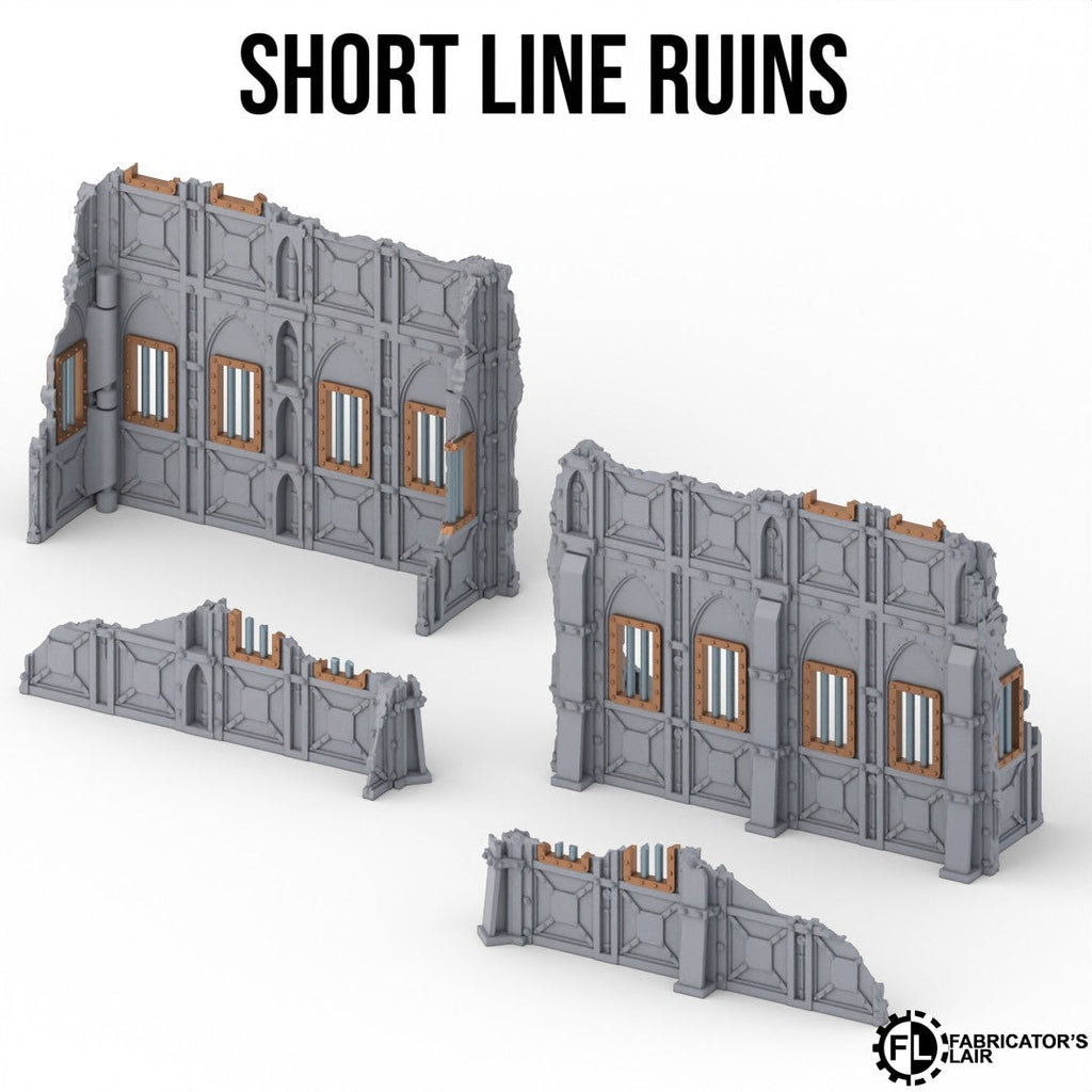 11th Edition Foldable terrain - Armored Set