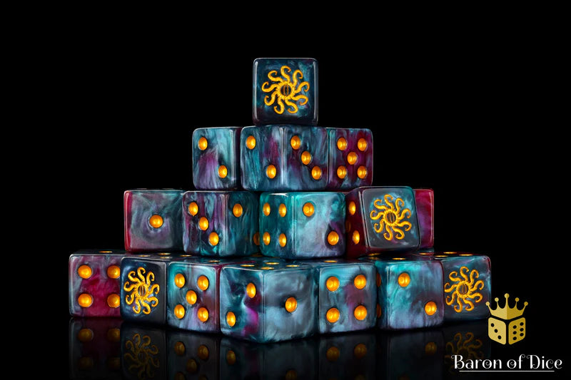 Baron of Dice - Cult of Knowledge - Teal & Purple