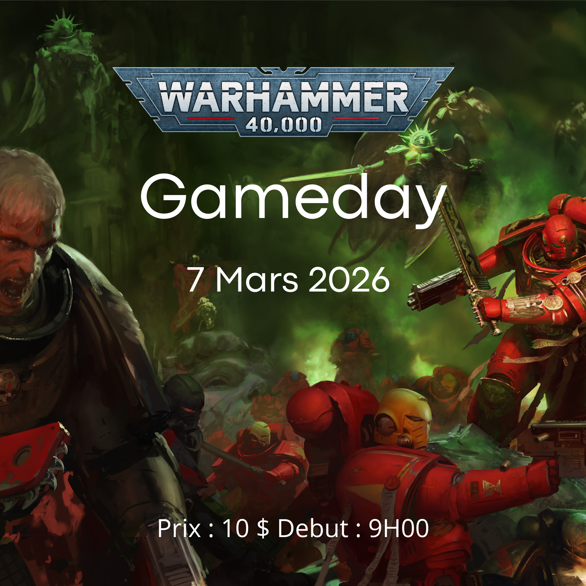 Gameday Warhammer 40K