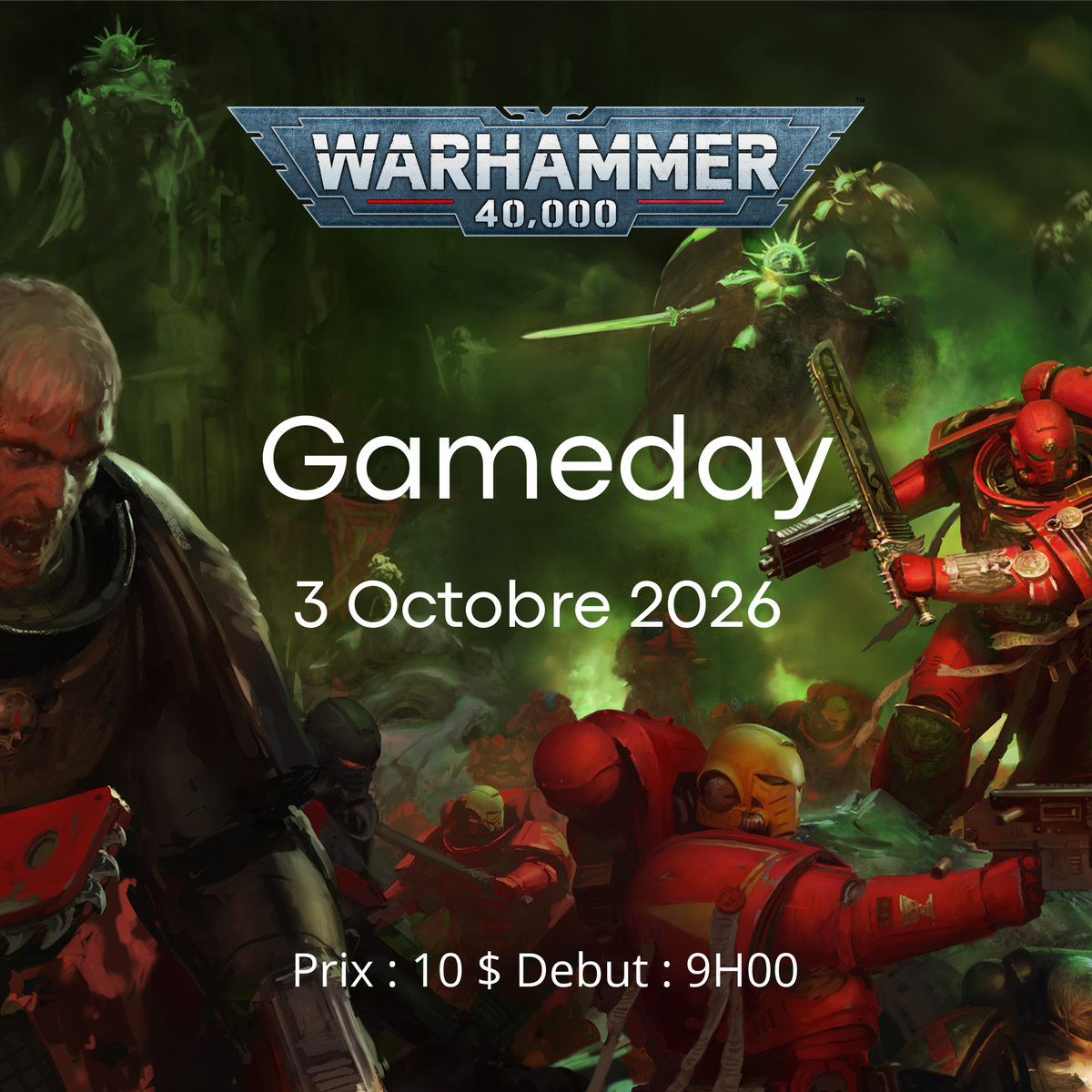Gameday Warhammer 40K