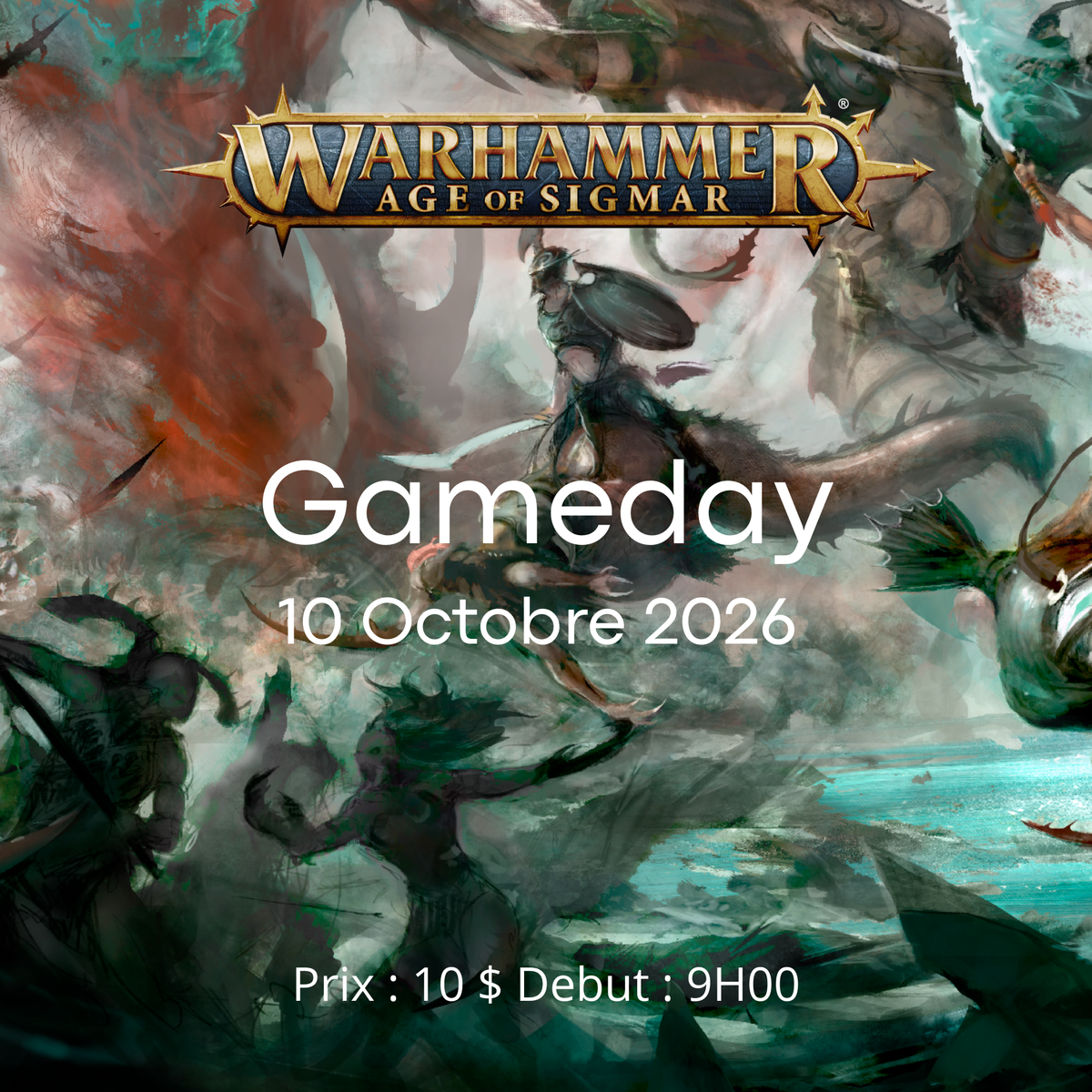 Gameday Warhammer AOS