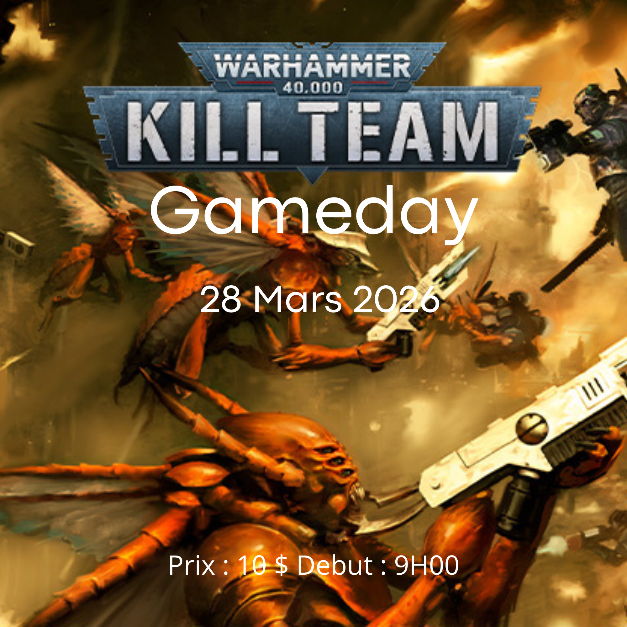 Gameday Warhammer Kill team