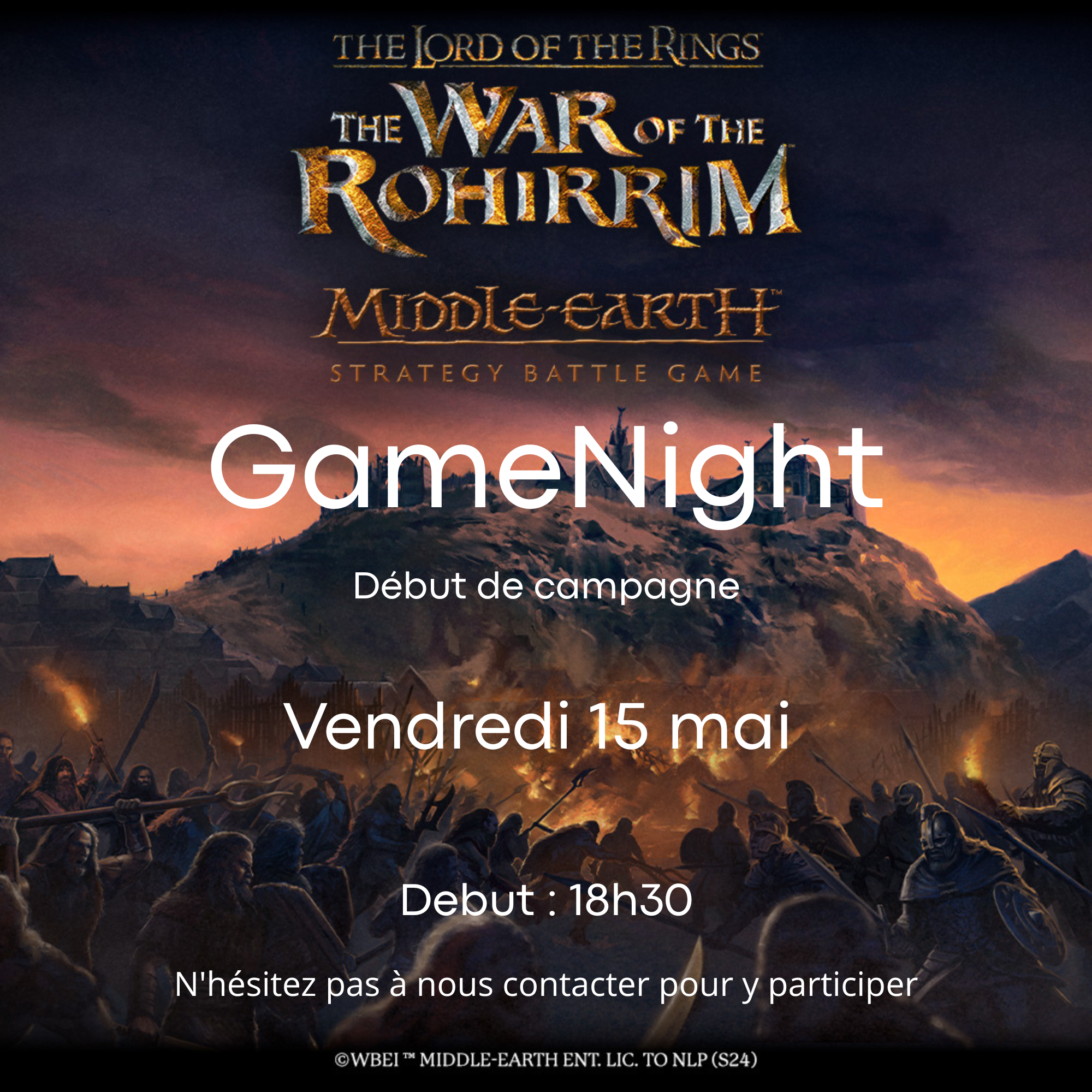 GameNight MiddleEarth