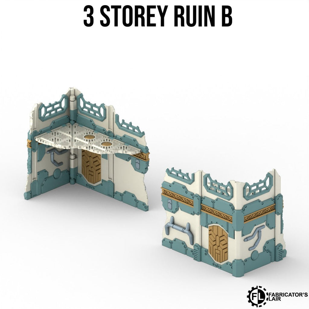 11th Edition Foldable terrain - Space Dwarf Set