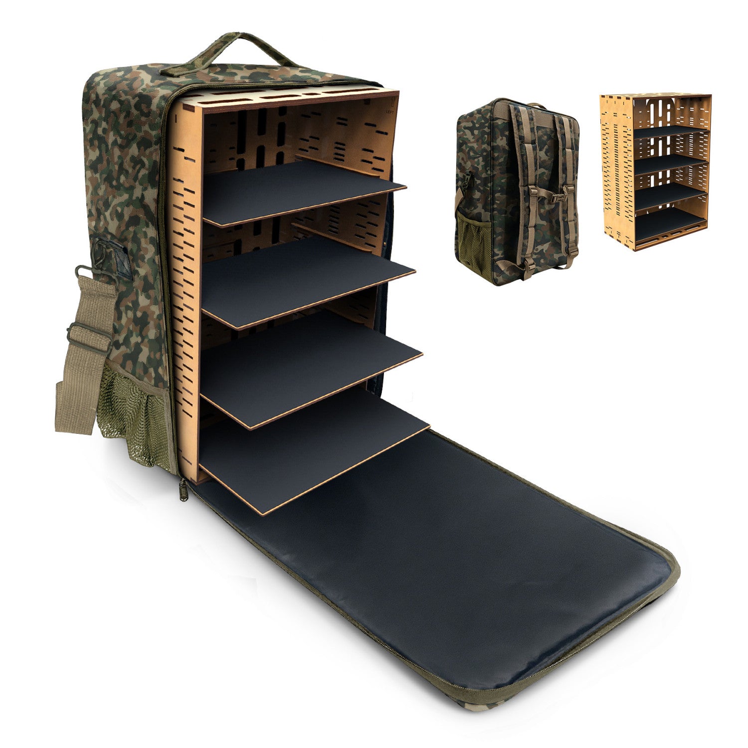 Greenstuff World: Army Transport Backpack - Camouflage Edition