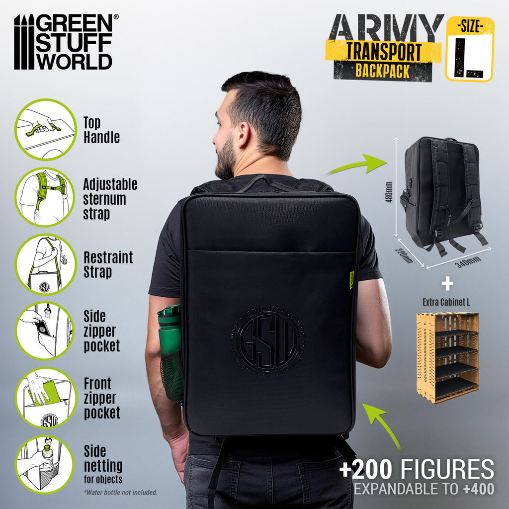 Greenstuff World: Army Transport Backpack