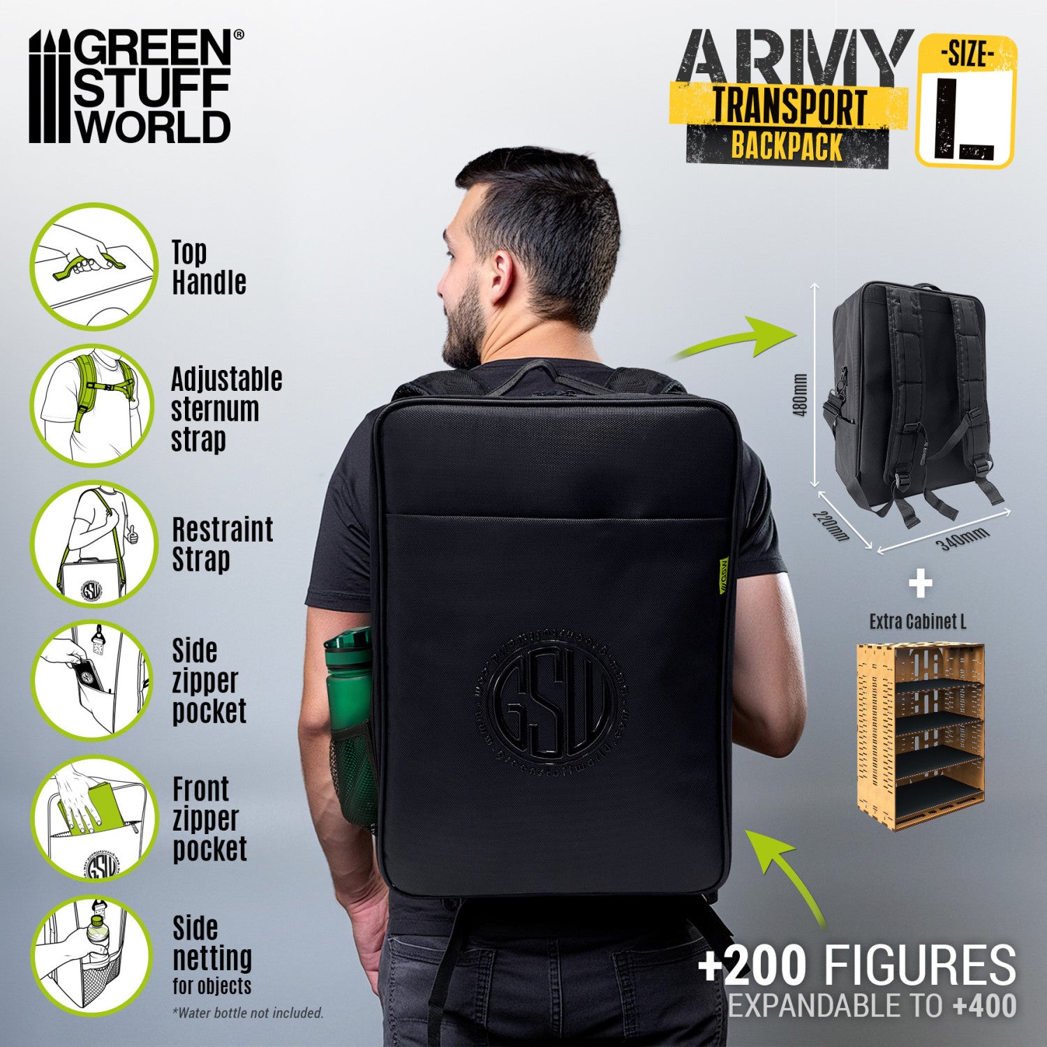 Greenstuff World: Army Transport Backpack