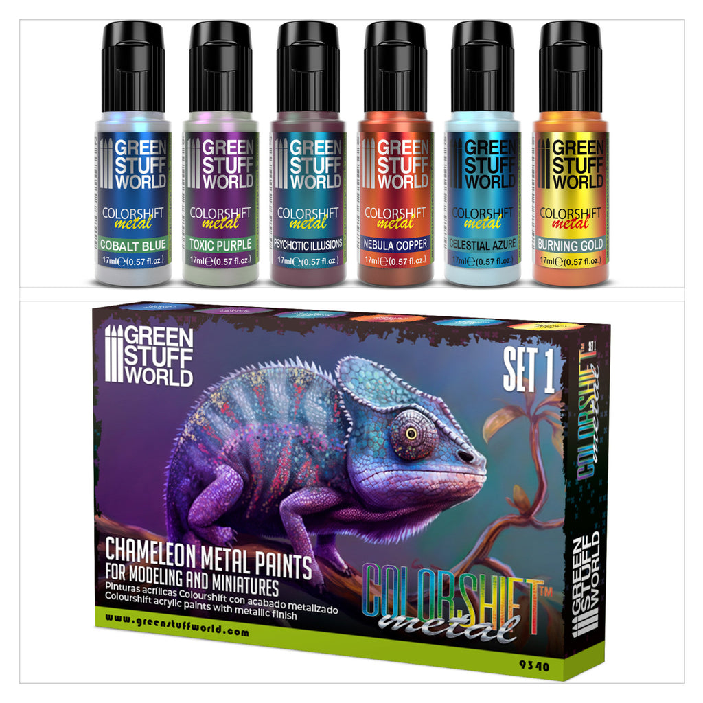Greenstuff World: Chameleon Acrylic Paint Set 1