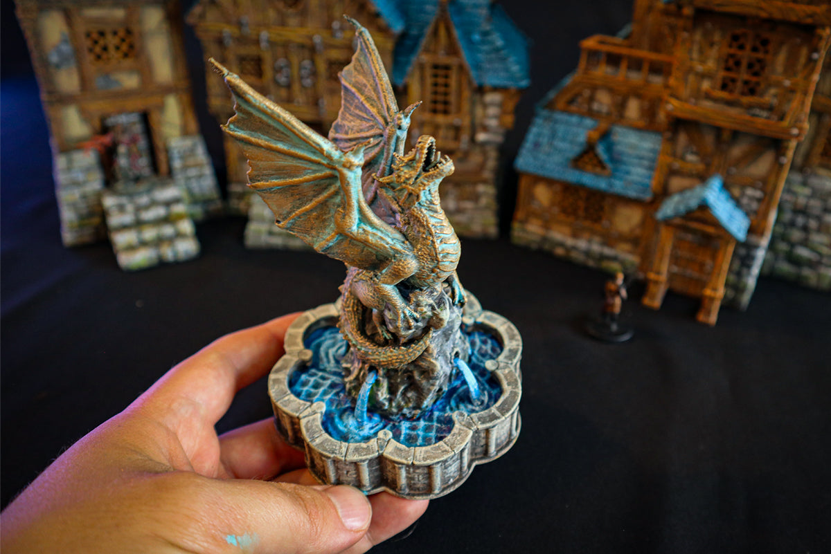 City of Tarok - Dragon Fountain