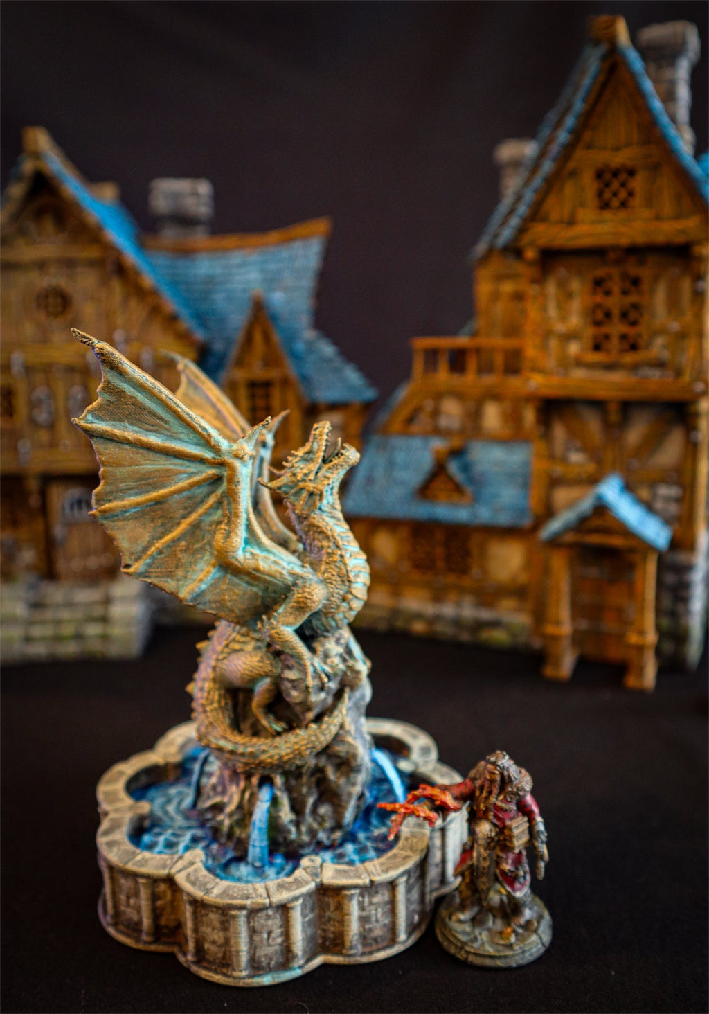 City of Tarok - Dragon Fountain