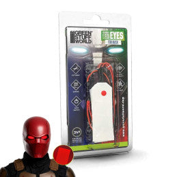 Greenstuff World: Flexible led eyes for mask - Red
