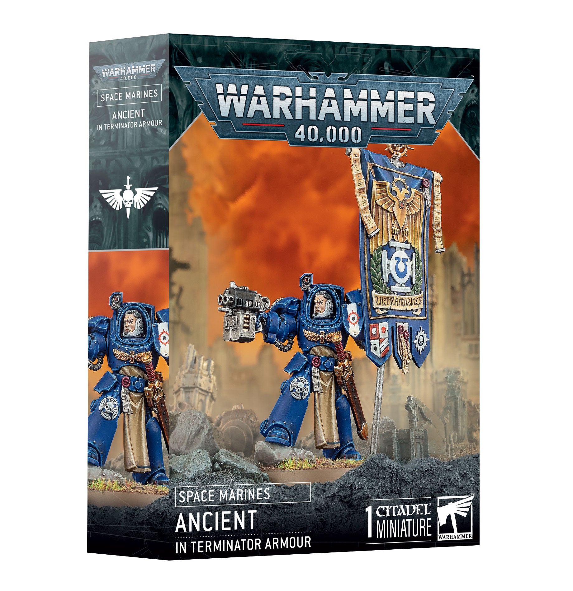 Space Marines: Ancient in Terminator Amour