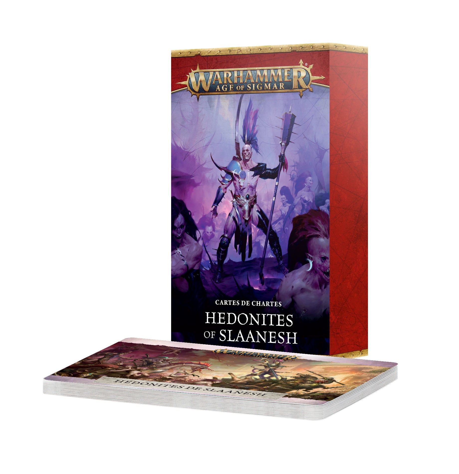 Hedonites of Slaanesh : Warscroll Cards