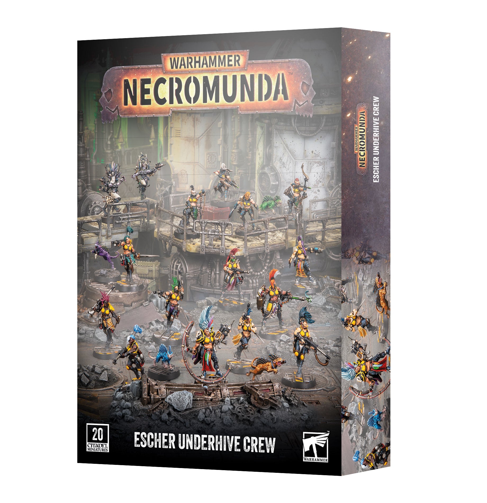 Necromunda: Escher Underhive Crew boxes