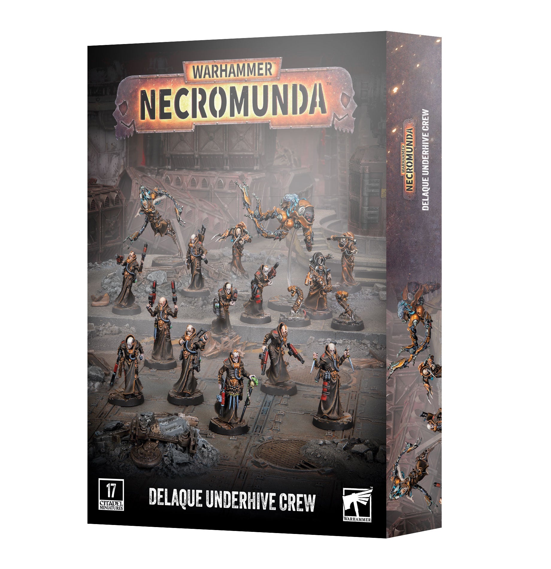 Necromunda: Delaque Underhive Crew boxes