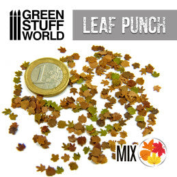 Greenstuff World: Miniature Leaf Punch GREY