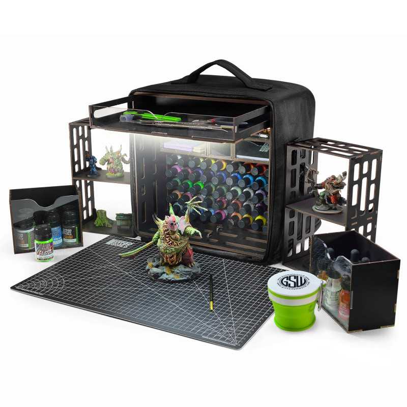 Greenstuff World: Miniature Portable Paint Station