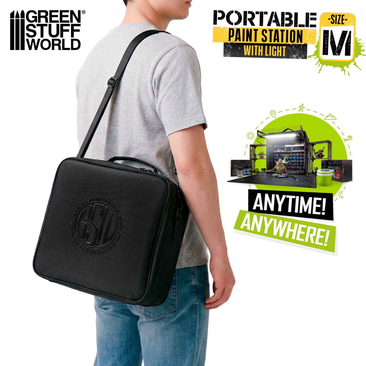 Greenstuff World: Miniature Portable Paint Station