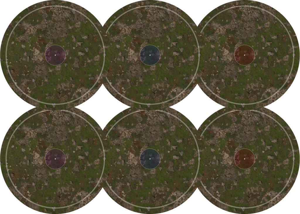 Objective Markers - Basic Grass & Rocks