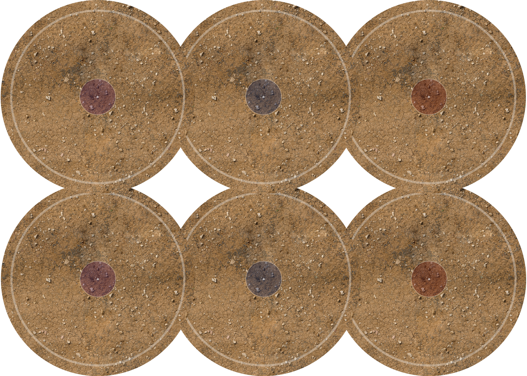 Objective Markers - Basic Dry Ground