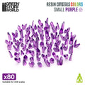 Greenstuff World: PURPLE Resin Crystals - Small
