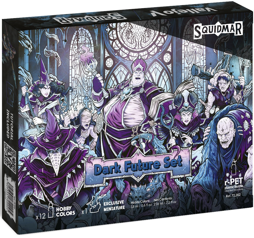 Vallejo: Dark Future Paint Set by Squidmar Miniatures