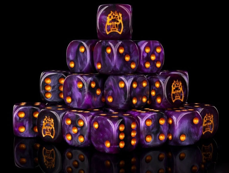 Old Dominion: Faction Dice Purple/Gold
