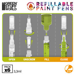 Greenstuff World: Refillable paint pen 0.5
