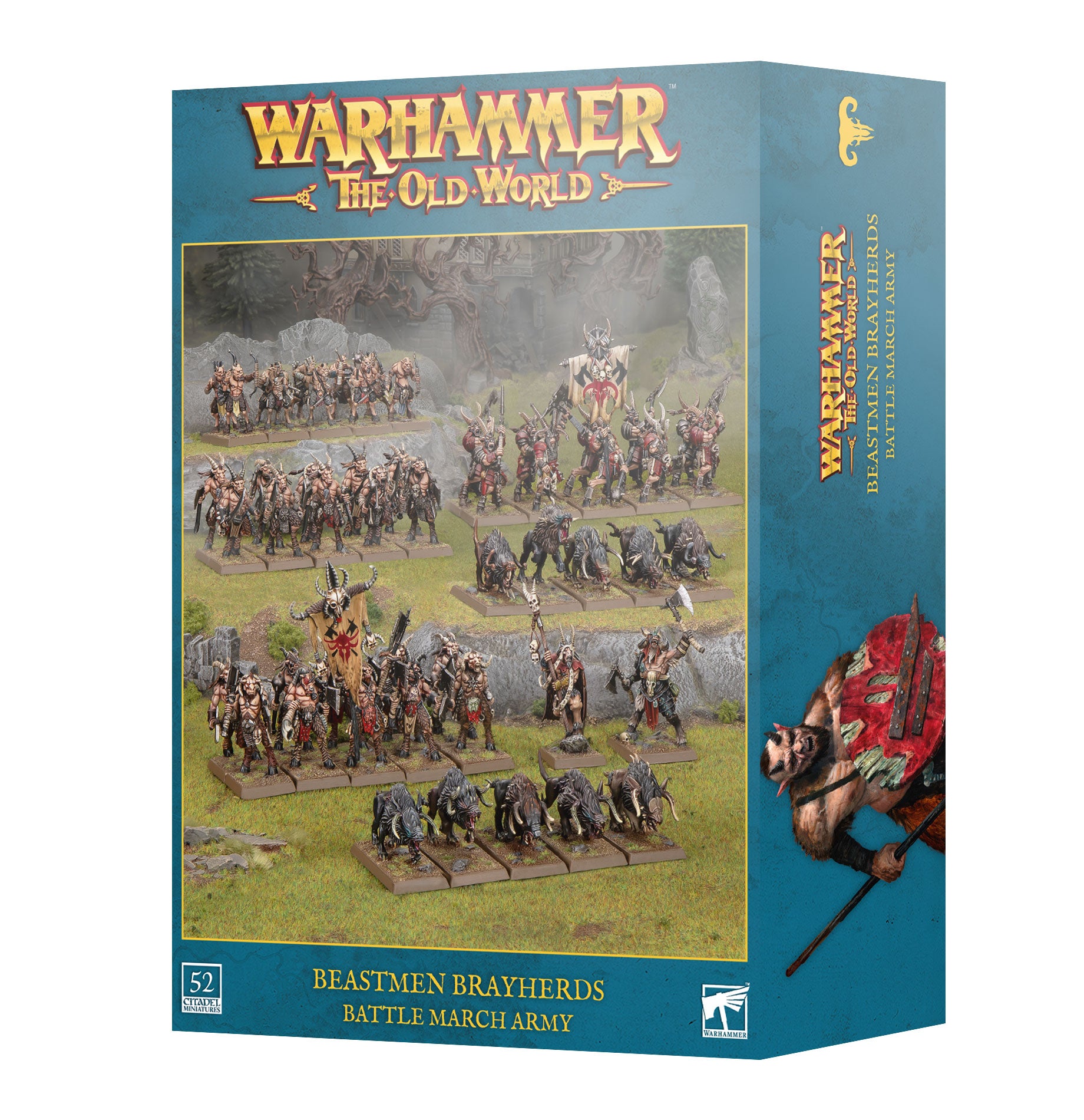 The Old World – Battle March Army boxes: Beastmen Brayherds
