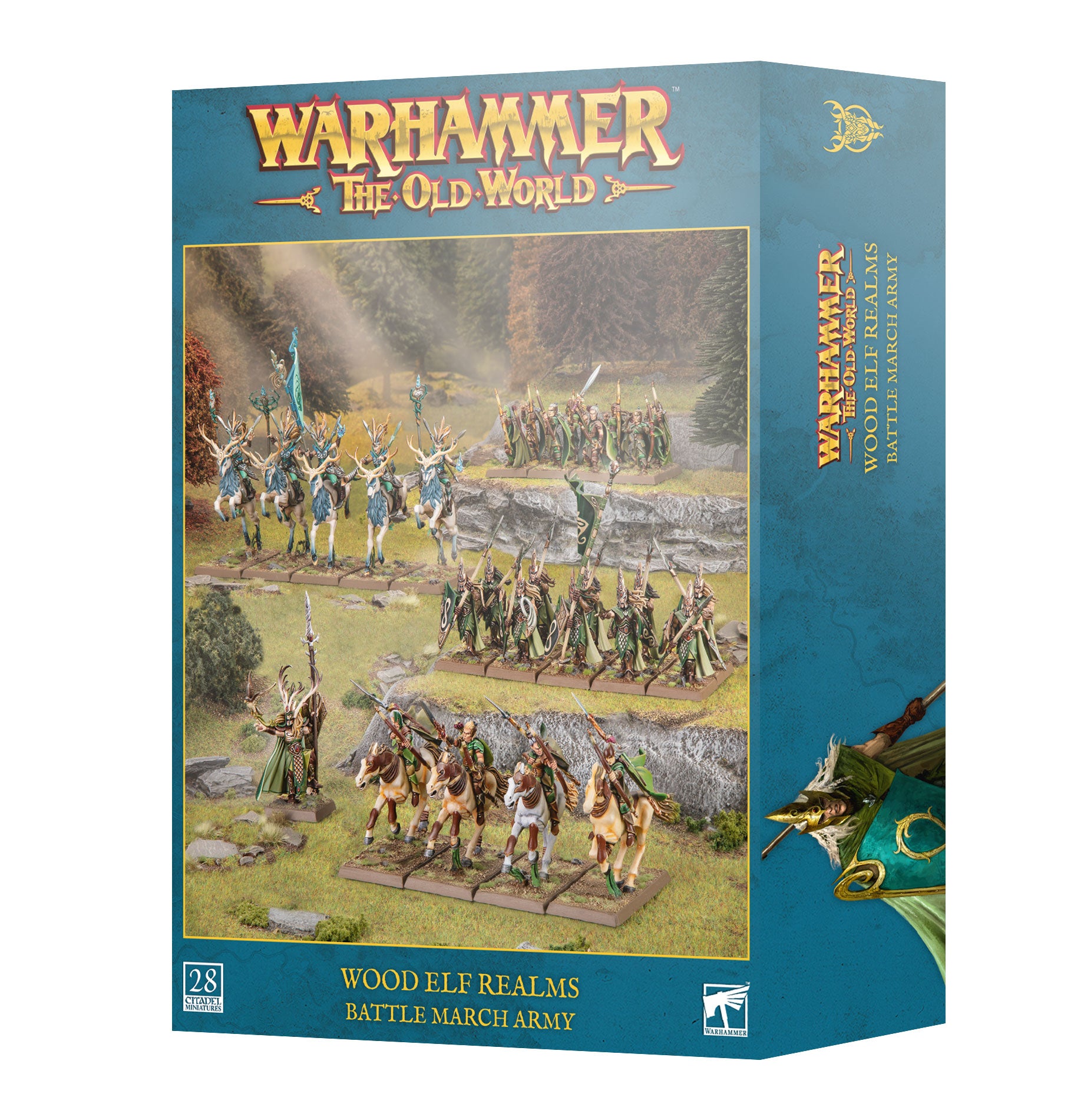 The Old World – Battle March Army boxes: Wood Elf Realms