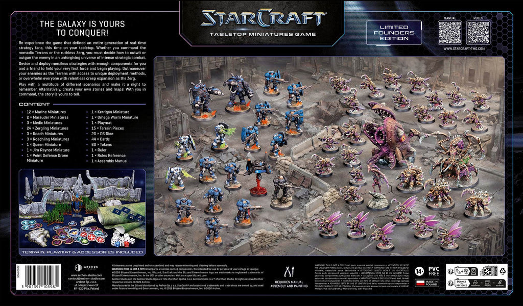 StarCraft: Two Player Starter Set Founders Edition