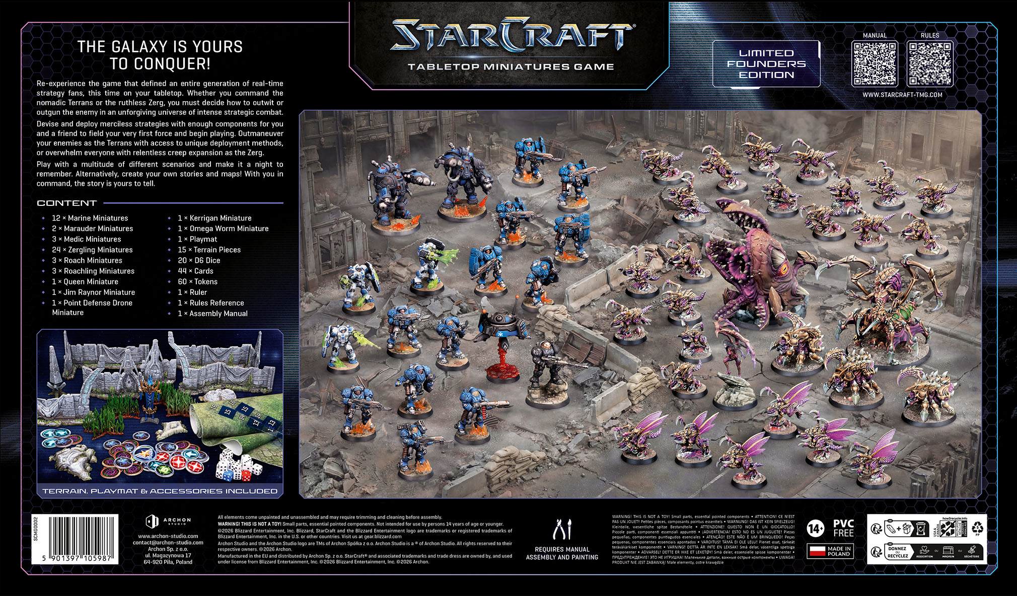 StarCraft: Two Player Starter Set Founders Edition