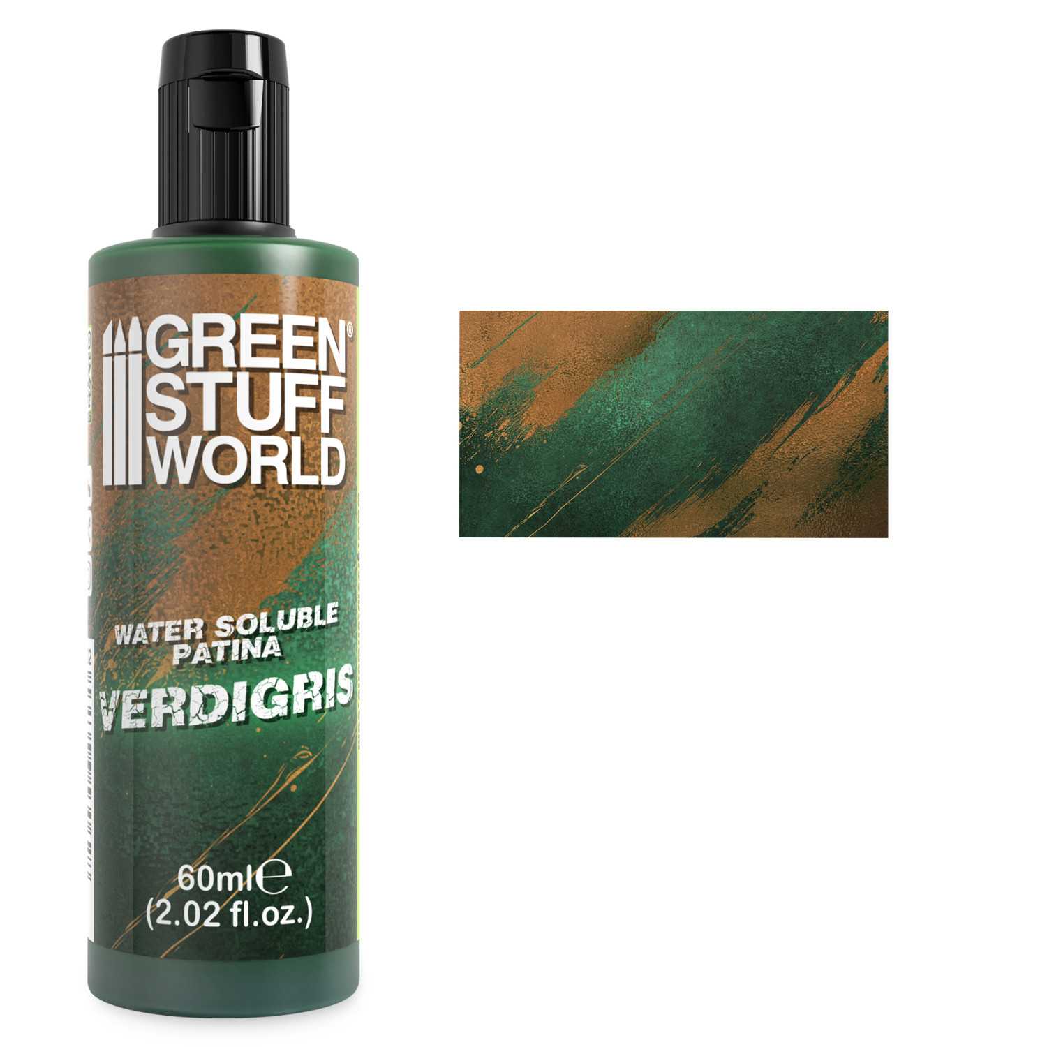 Greenstuff World: Water soluble patina VERDIGRIS 60ml